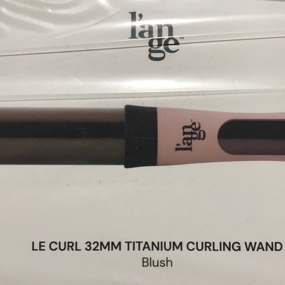 Lange Le Curl  32 mm Titanium curling wand blush - Picture 1 of 4